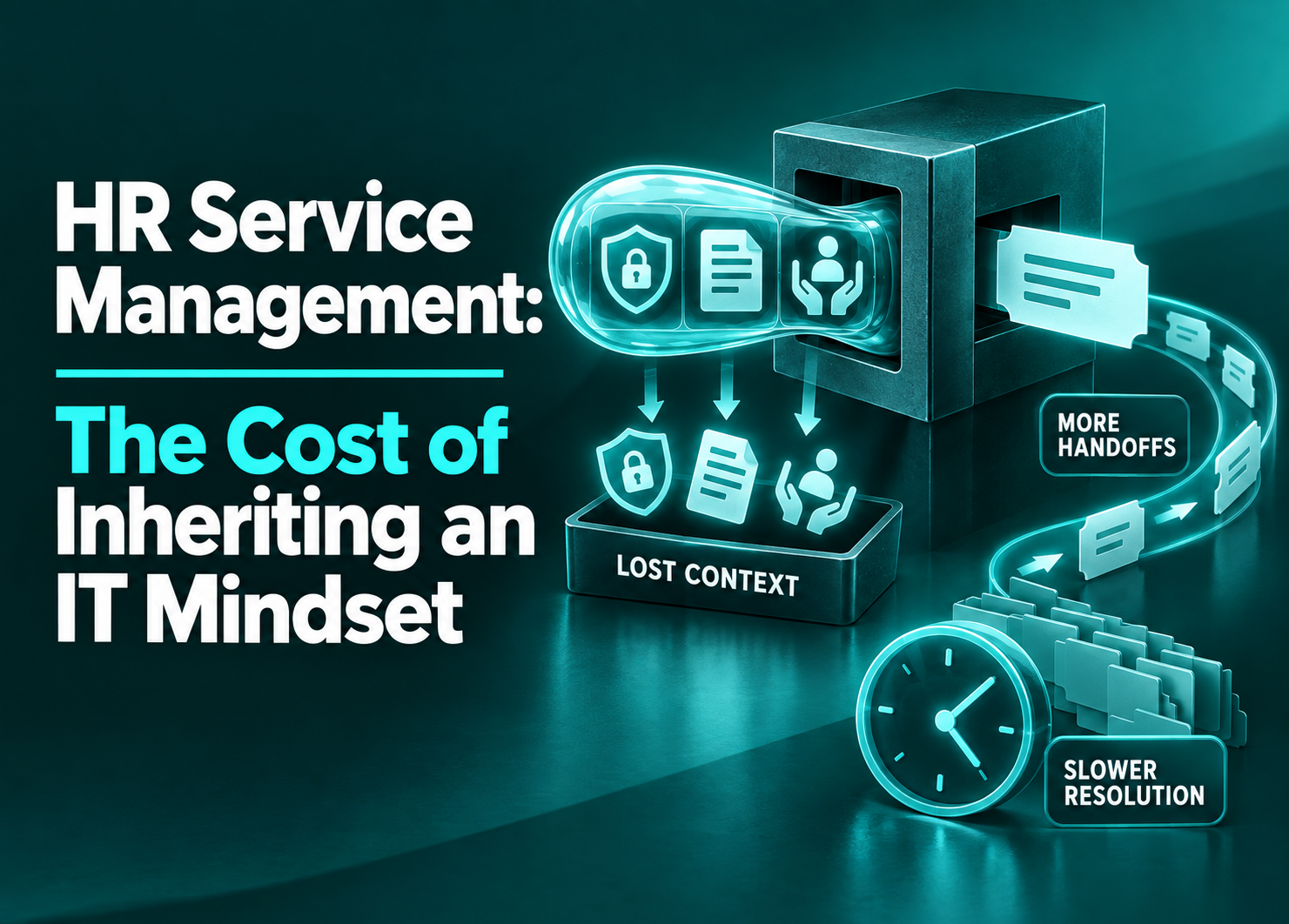HR Service Management: The Cost of Inheriting an IT Mindset