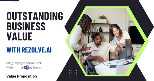Outstanding Business Value With Rezolve.ai, ebook cover